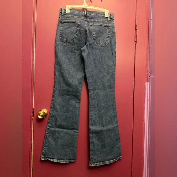 Classic B.U.M Women's Blue Flare Jeans - Picture 2 of 6